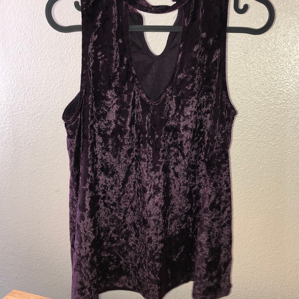 Velvet top